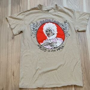 Kids in the Hall T-Shirt Men's Chicken Lady Beige/Tan Small